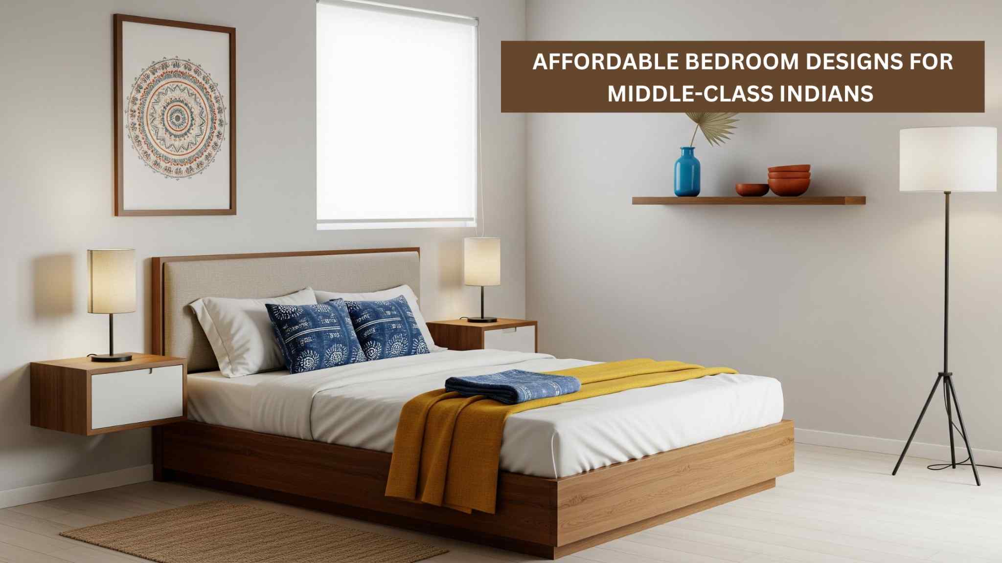 Affordable Middle Class Indian Bedroom Design Ideas
