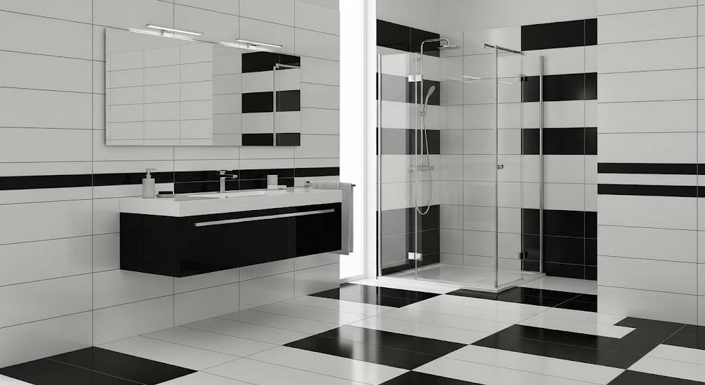 Black and White Tiles