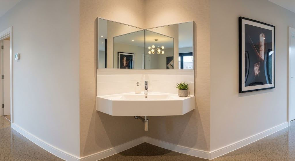 Corner Basin Setup