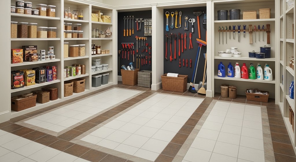 Zones with Contrasting Tile Borders