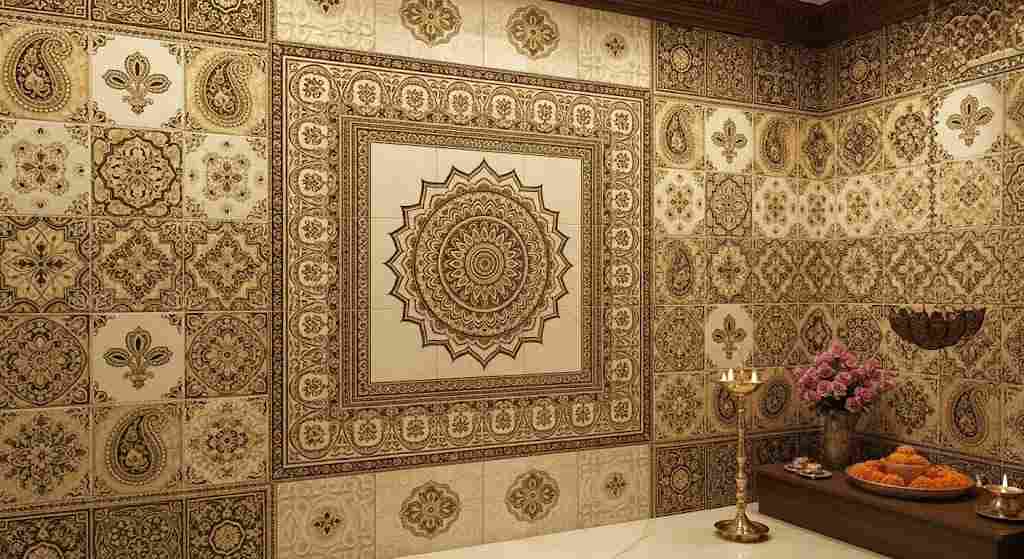 Designer Wall Tiles For Pooja Room