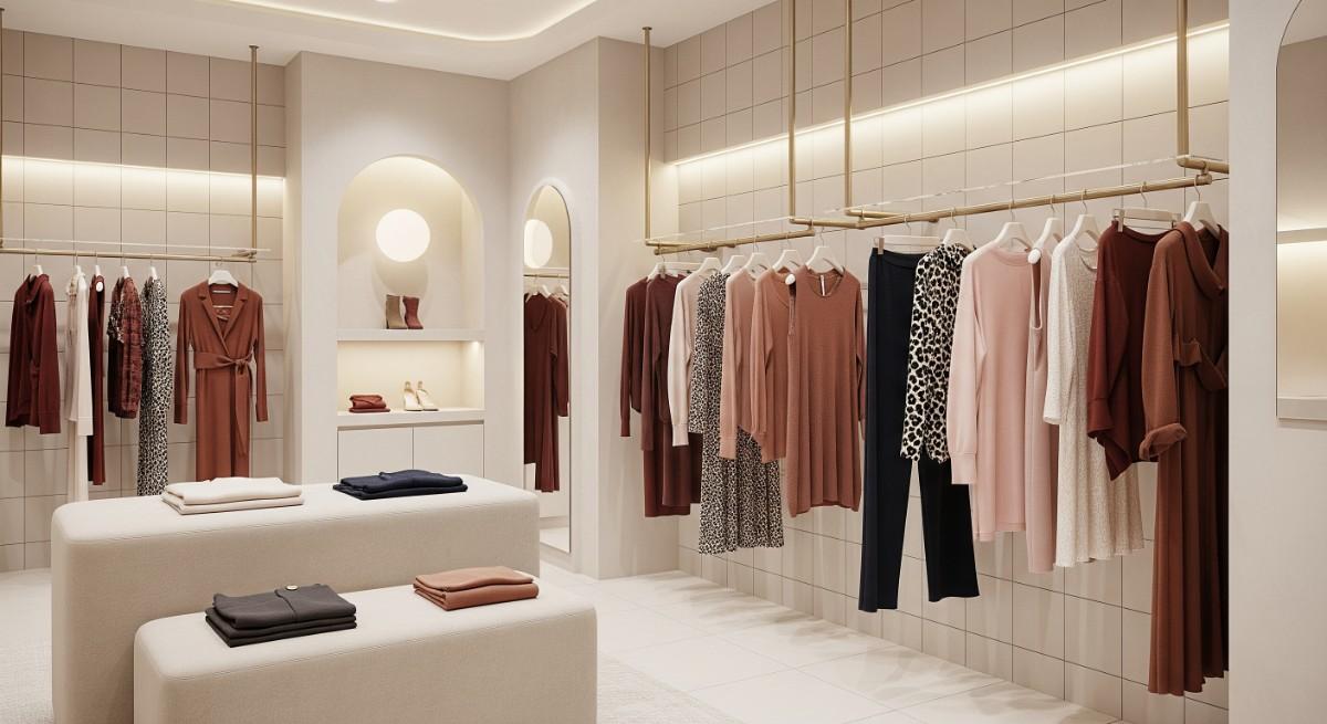 Display Areas Small Boutique Design