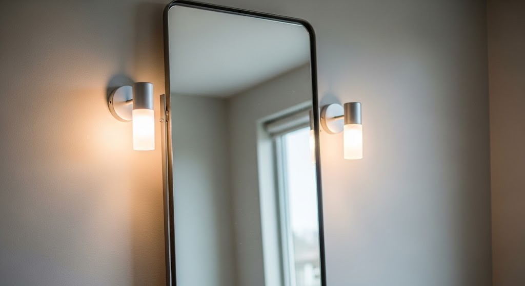 Full Length Mirror & Bracket Lighting