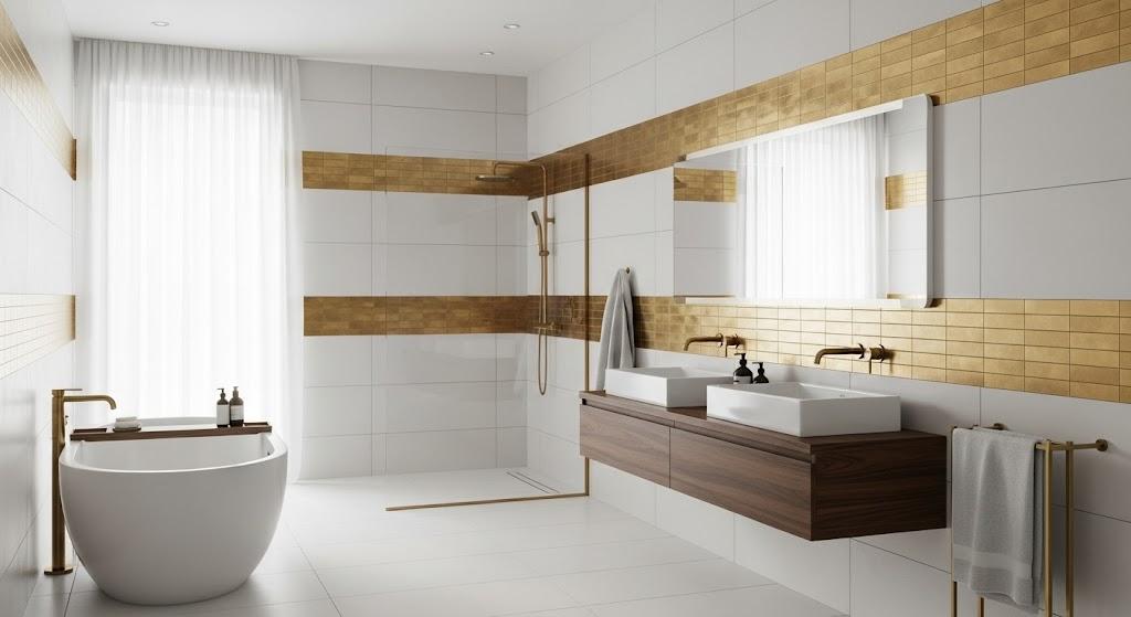 Metallic Accents for a Modern Touch