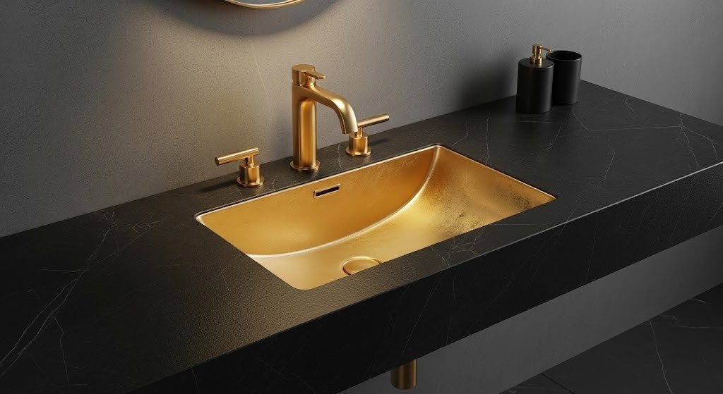 Metallic Finishes Wash Basin