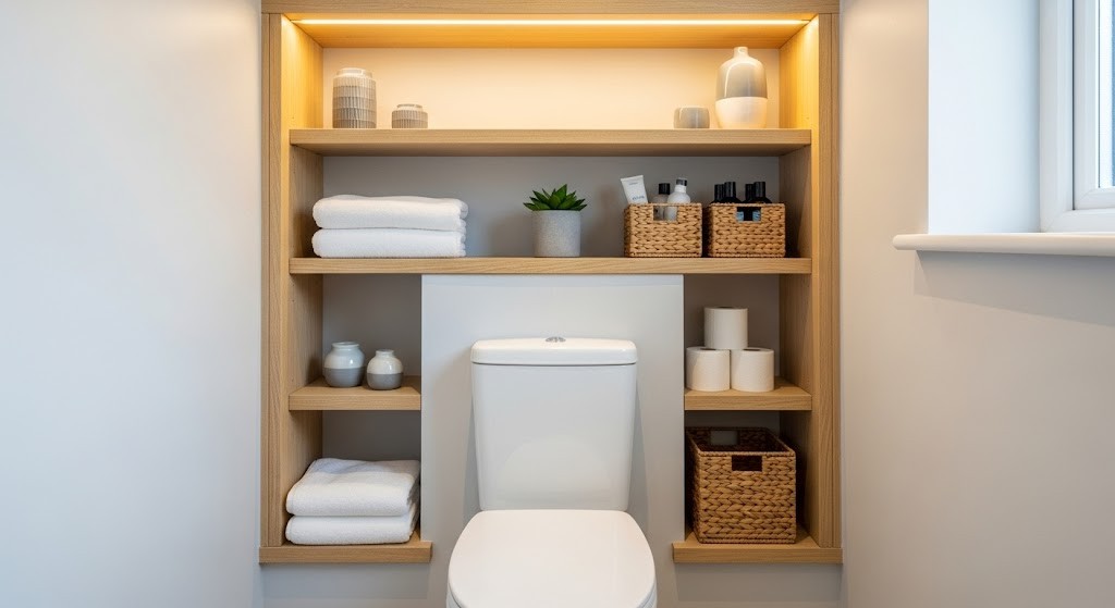 Niche Storage Around the WC
