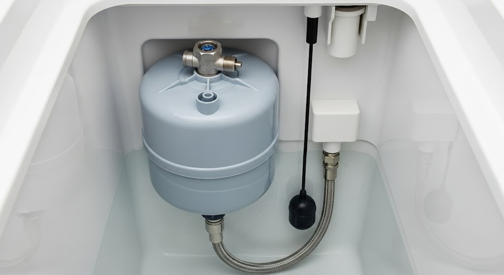 Pressure Assisted Flush System