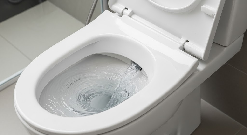 Siphon or Jet Flush System