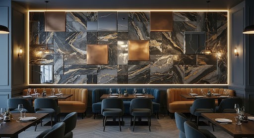 Statement Walls with Bold Tile Features