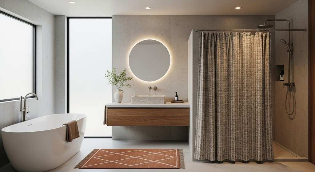 Use Rugs and Curtains Strategically