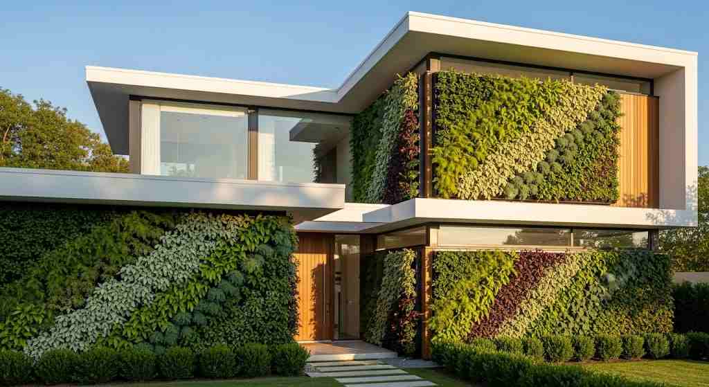 Vertical Garden Panels Green Textures for Urban Homes