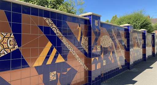 Vibrant and Bold Coloured Tiles