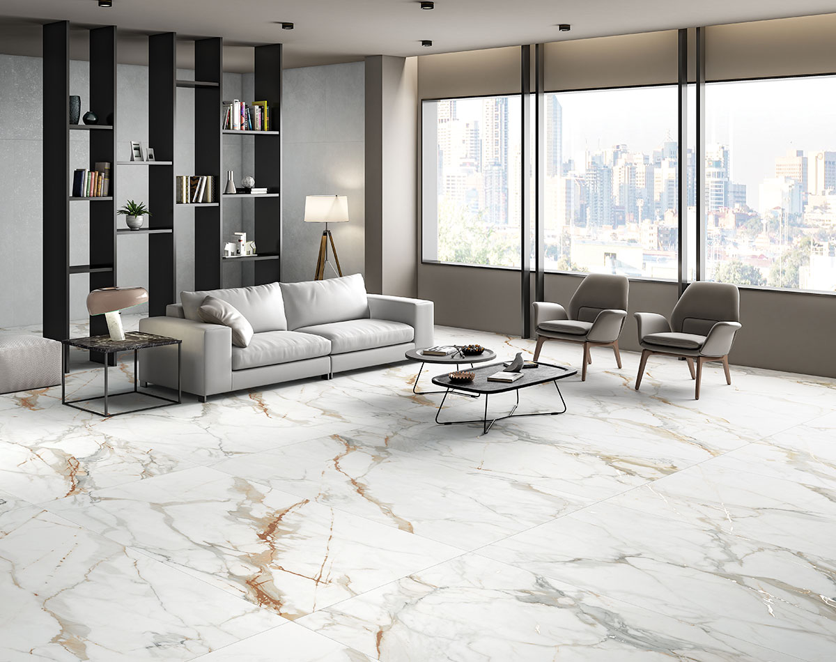 Marble tiles