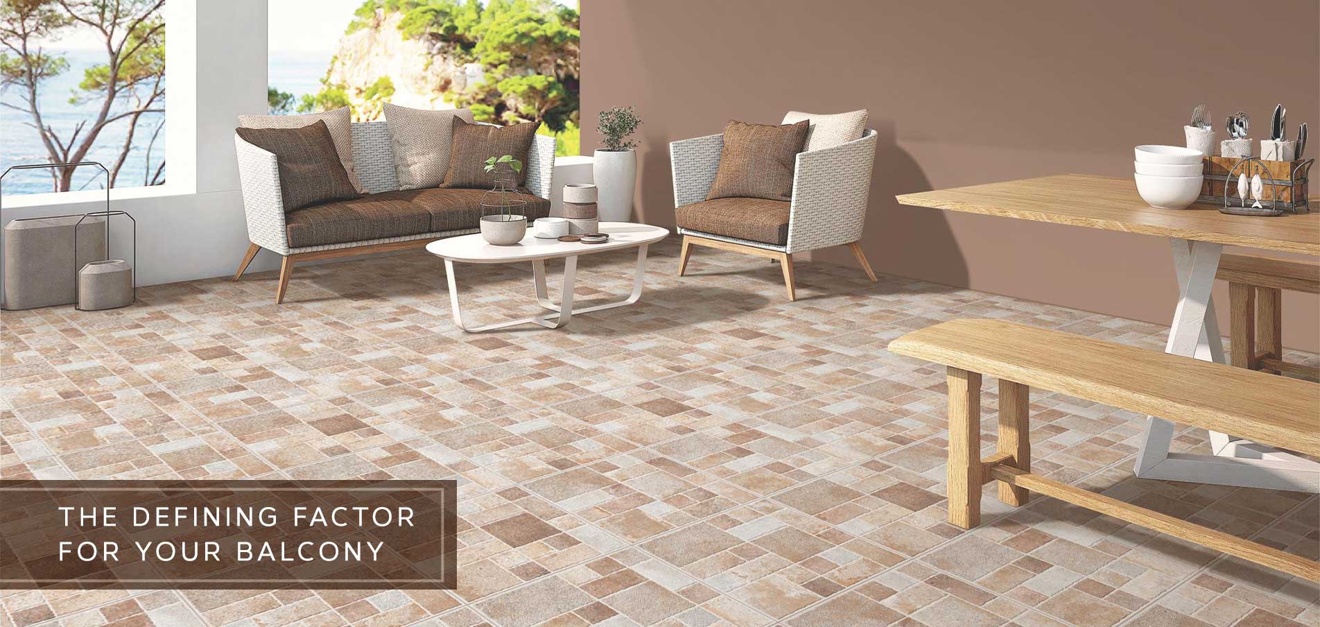 The defining factor for your balcony