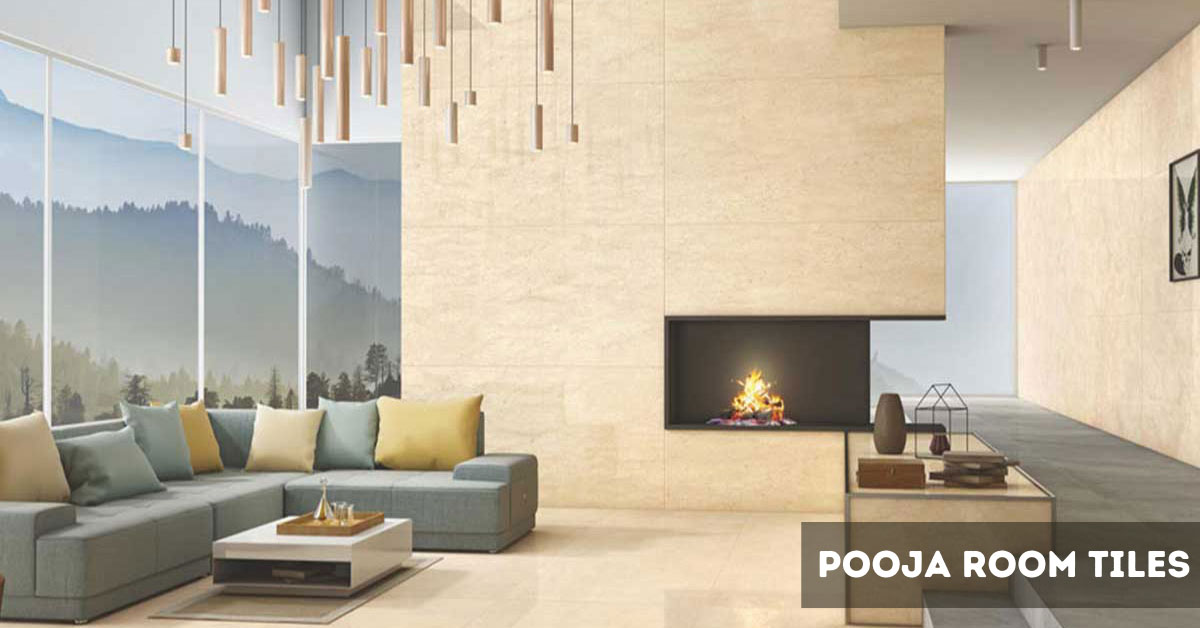 How to Combine Pooja Room Tiles with Drawing Room Tiles Seamlessly