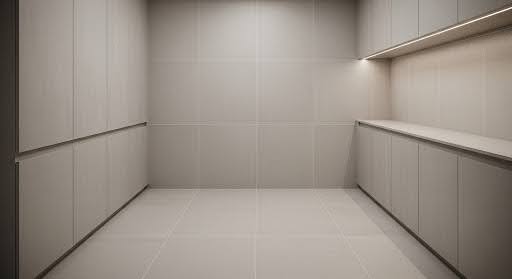 Minimal with Sleek Tiled Finishes
